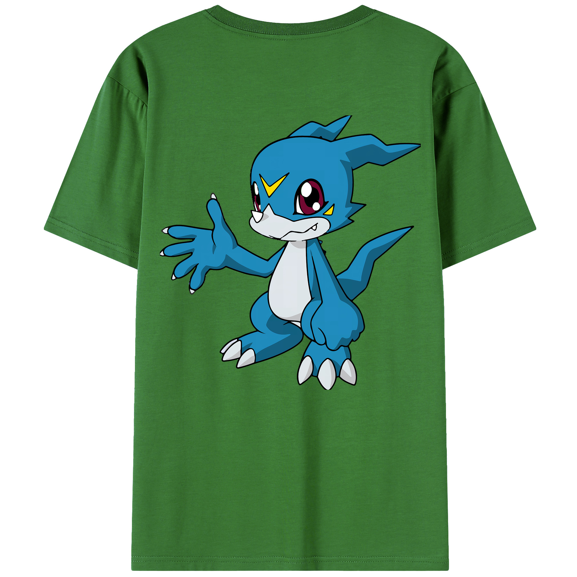 （画像用） Digimon デジタルモンスター/デジモン レディース半袖Tシャツ(バックプリント)